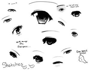 Here have an eye sketch dump
