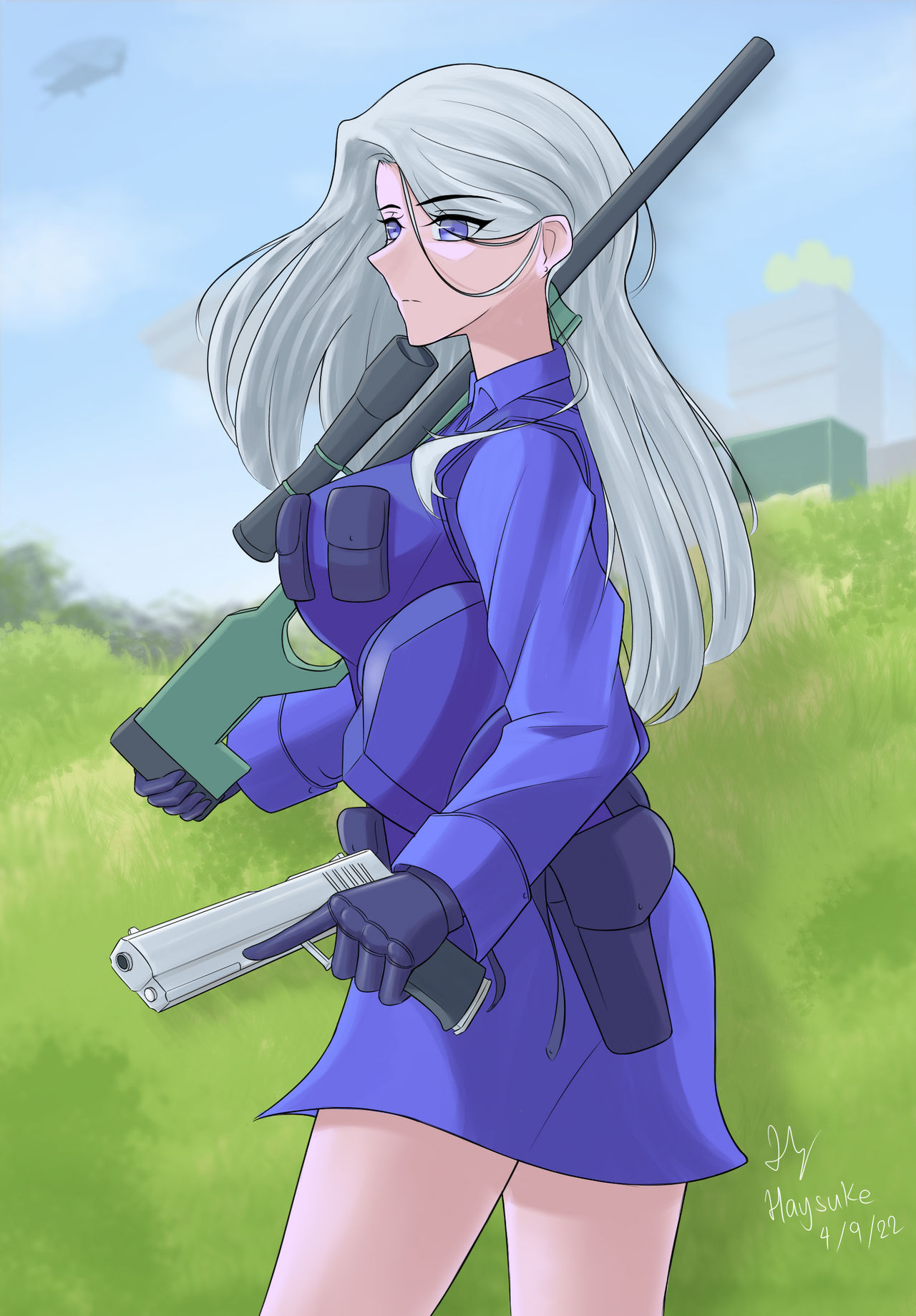 Ravenfield Eagle Anime Girl by HaysukeY on DeviantArt