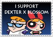 Dexter x Blossom stamp