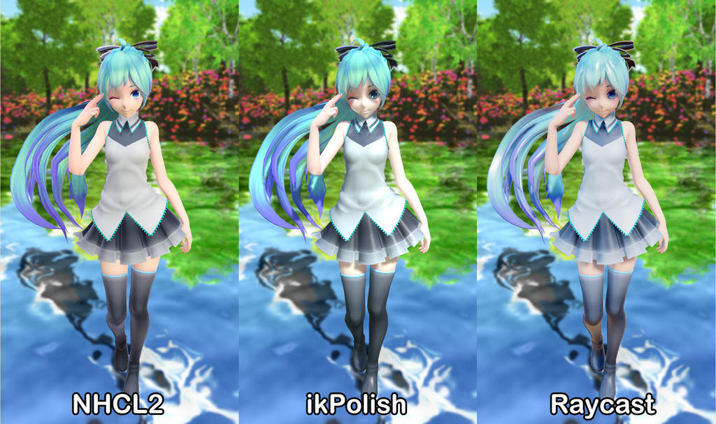 MMD Shaders Comparison Test by NeniNyan on DeviantArt