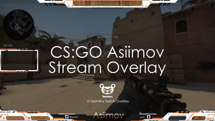 CSGO Asiimov Stream Overlay (preview) 2019
