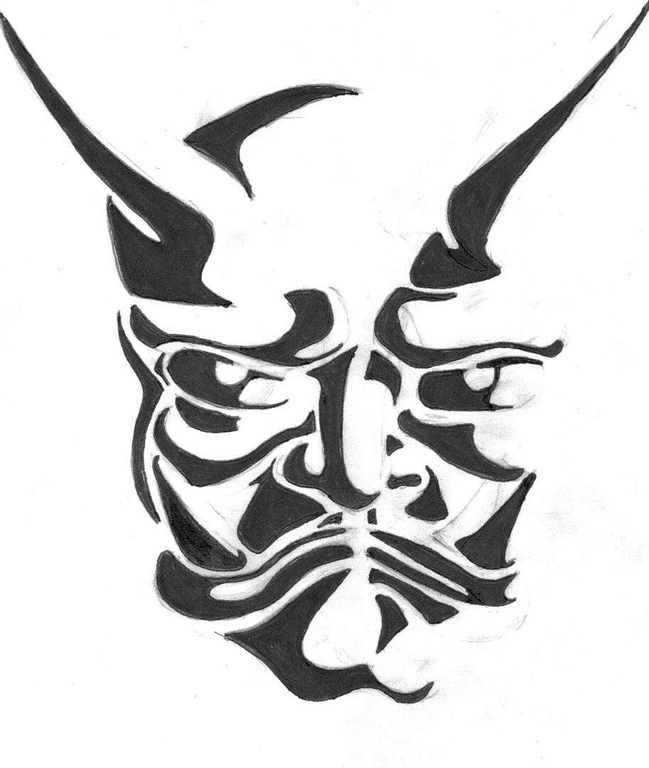 Japanese Mask by The-only-Q on DeviantArt