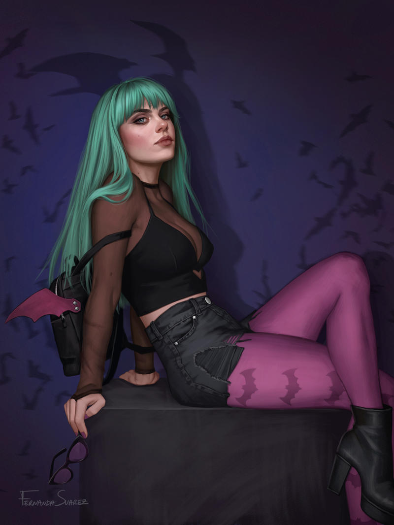 Morrigan by fdasuarez