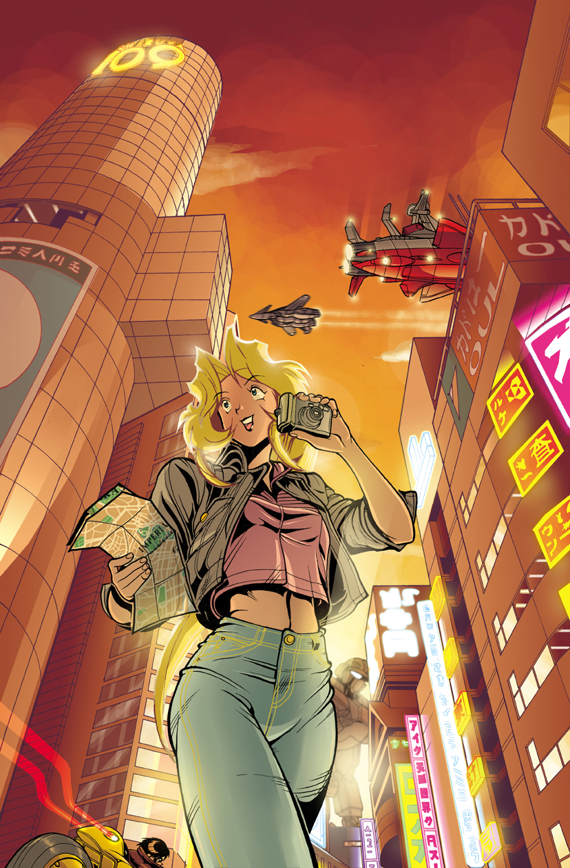 Anime City by JohnStaton on DeviantArt Anime City by JohnStaton on DeviantArt
