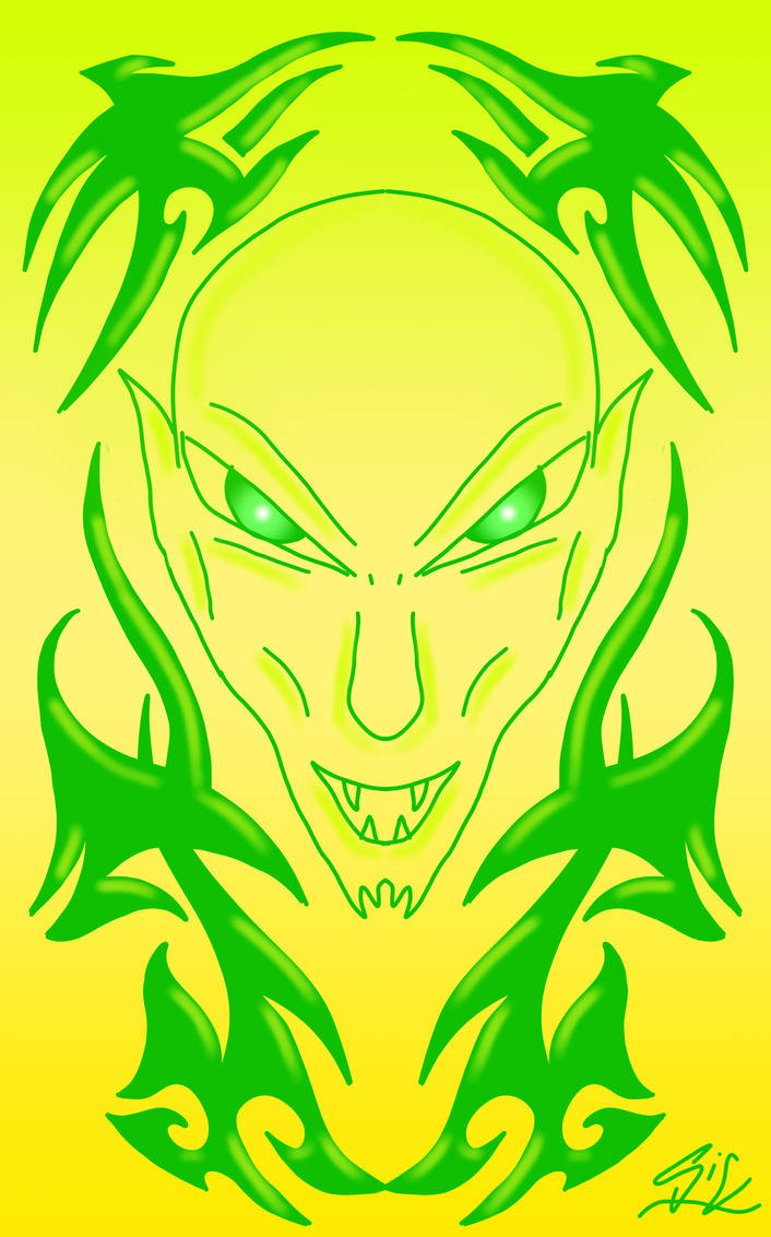 Tribal Alien by SicDigitalArt on DeviantArt