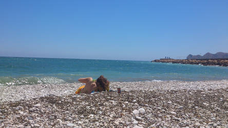 couple in the beach