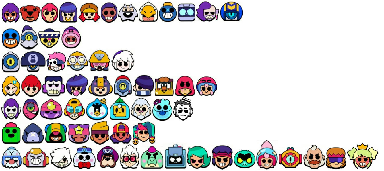Brawl Stars All Brawlers Pins! by rusupavel on DeviantArt