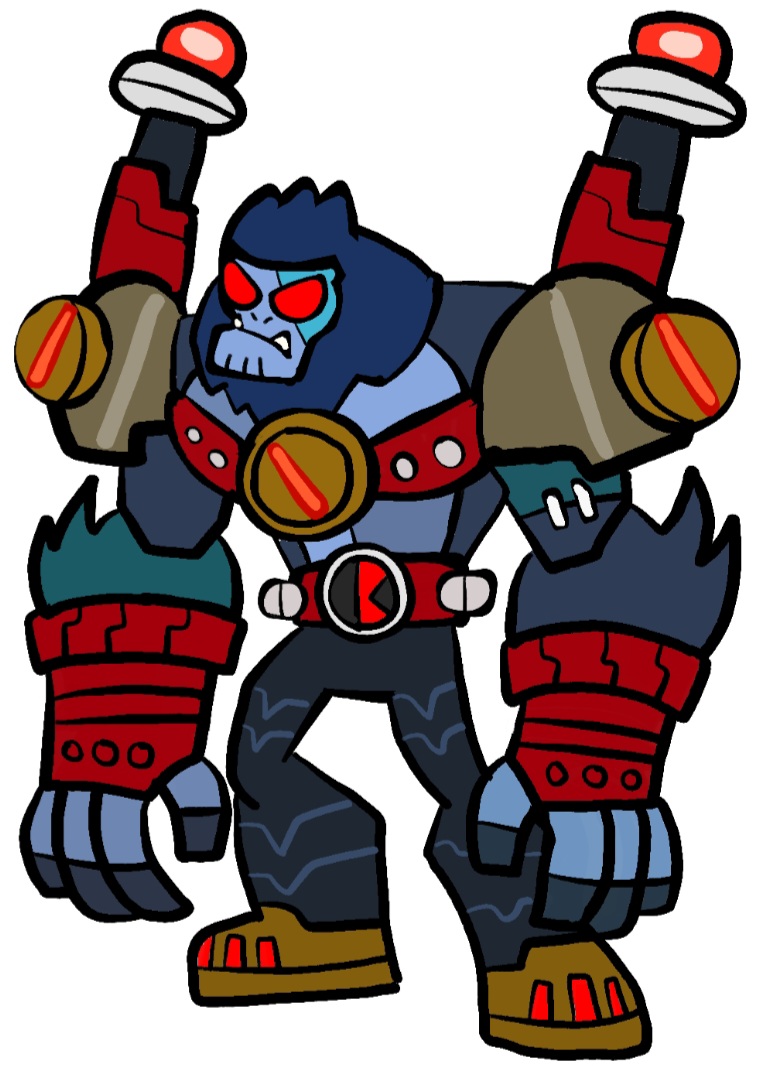 Antitrix Ralph ANTITRIX:Franken-Ape by rusupavel on DeviantArt