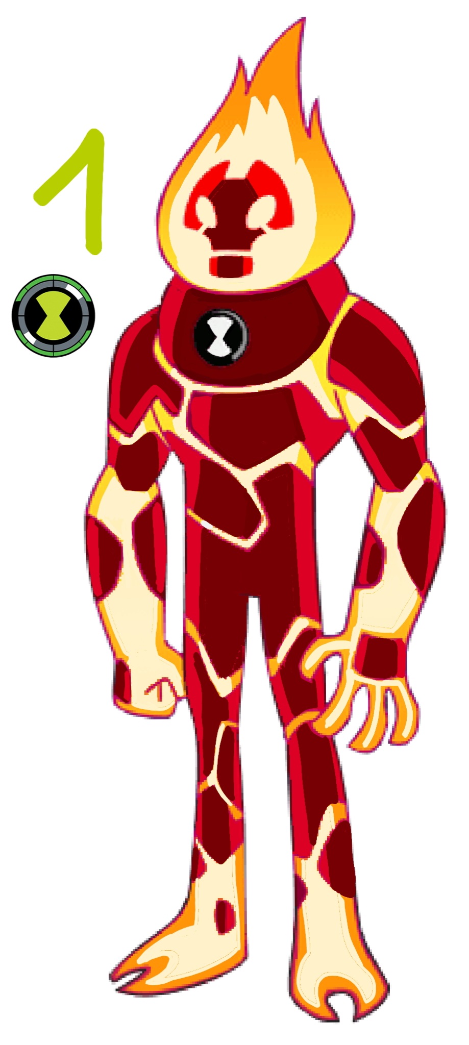 Ben 10 Heatblast (Rework) by rusupavel on DeviantArt