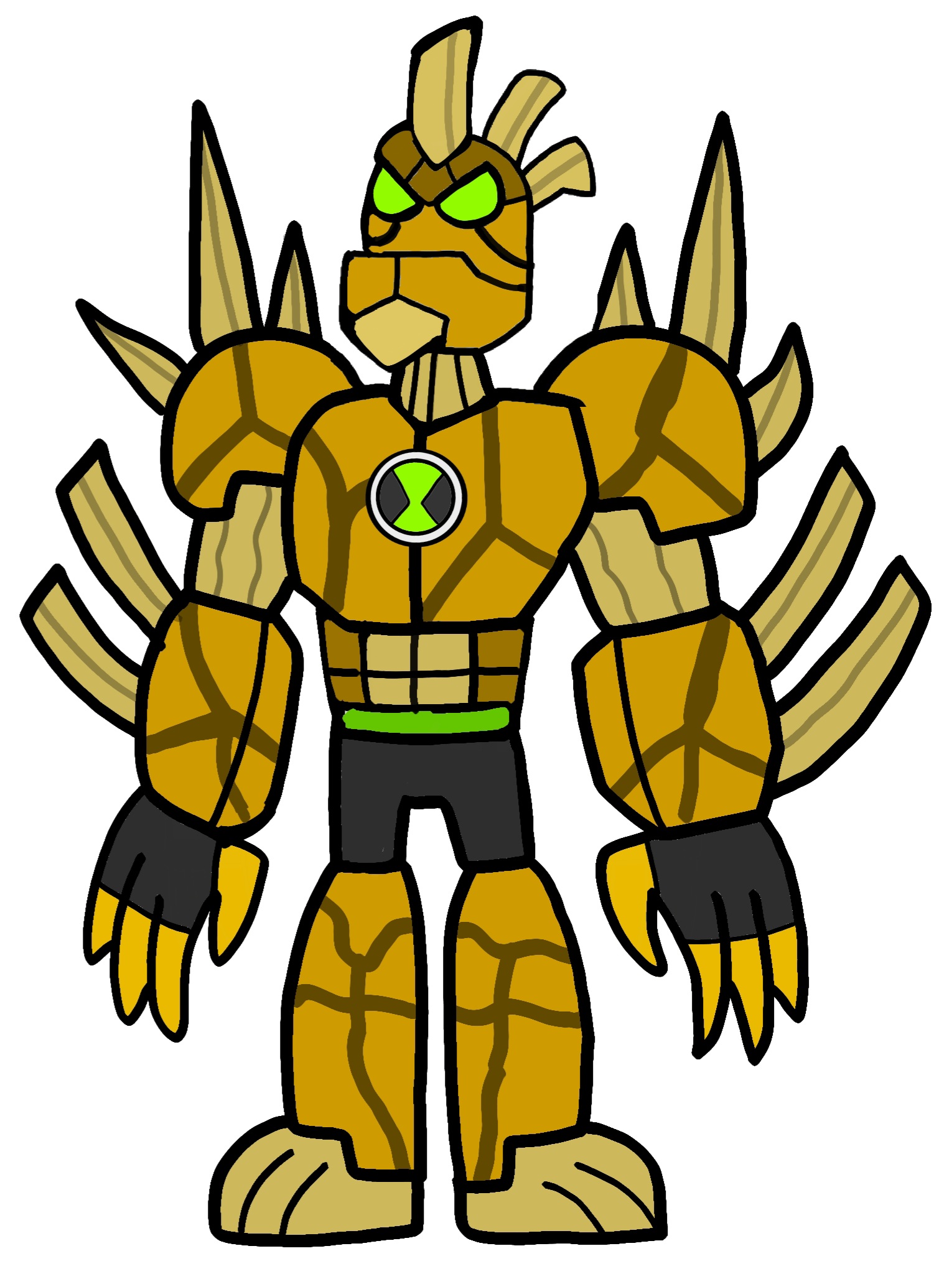 Ben Ten Rocks Ben 10 Reversed:Rocks by rusupavel on DeviantArt