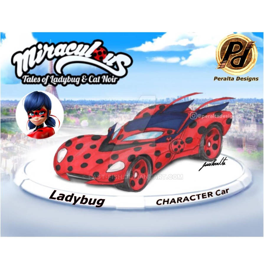 Miraculous] Ladybug Character Car by Fast-Fish on DeviantArt