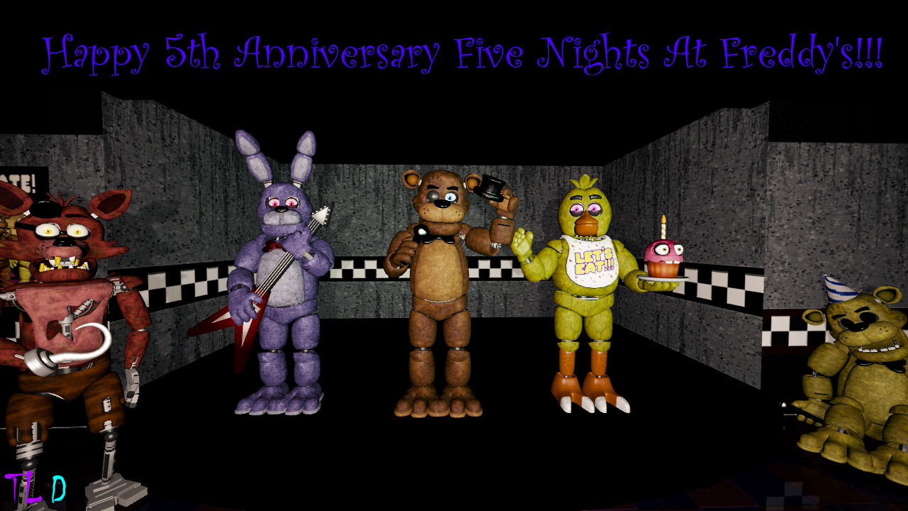 Five Years of Freddy. by TeaRexOfficial on DeviantArt
