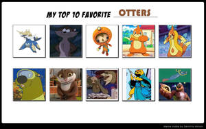 My Top 10 Favorite Otters