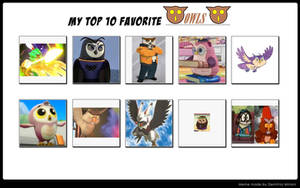 My Top 10 Favorite Owls