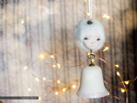 Christmas doll bell