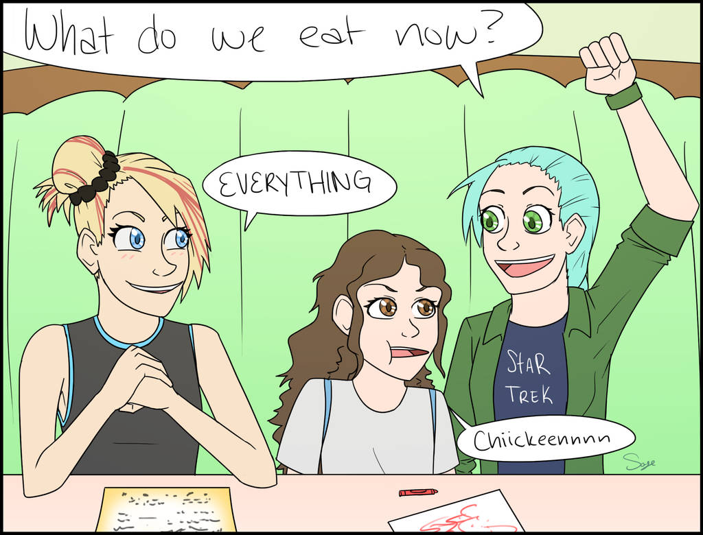 Daily Doodle #55 - Weirdos Among Us by Mr-Sage Daily Doodle #55 - Weirdos Among Us by Mr-Sage