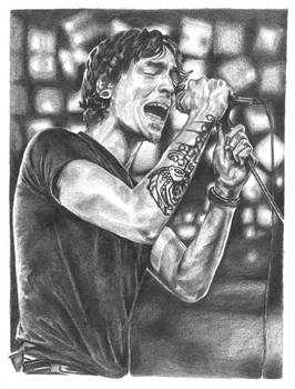 Brandon Boyd - Graphite pencil