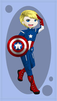 Chibi Captain America