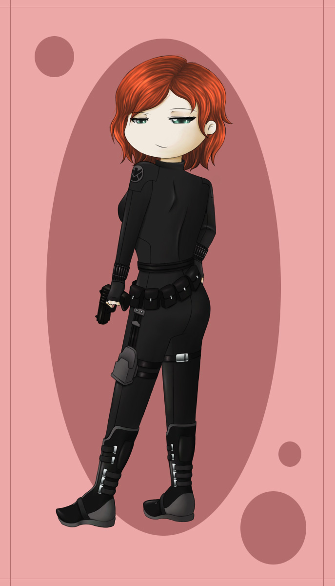 Chibi Black Widow