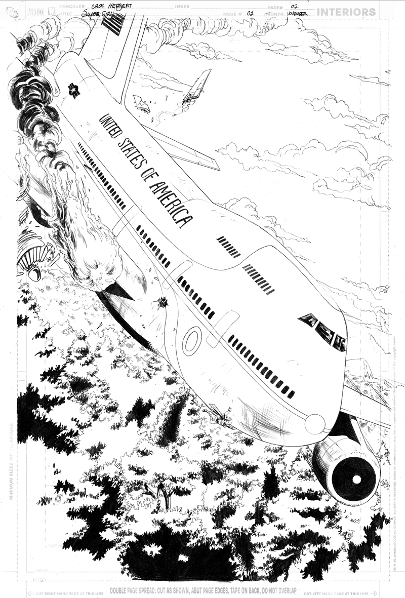 Comic Page Supergirl Plot 02 By JacksonHerbert On DeviantArt