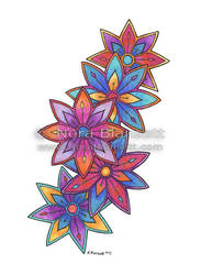 Floral Henna Design