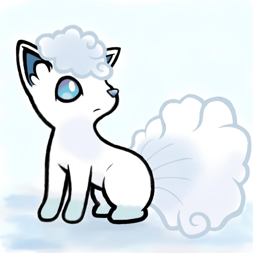 Alolan Vulpix by Nibirous on DeviantArt