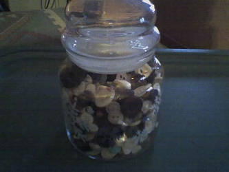 Jar of buttons