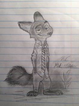 Nick Wilde Sketch