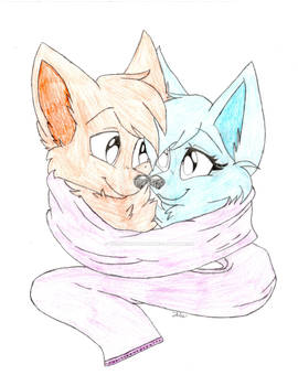 L and T Wolf Couple