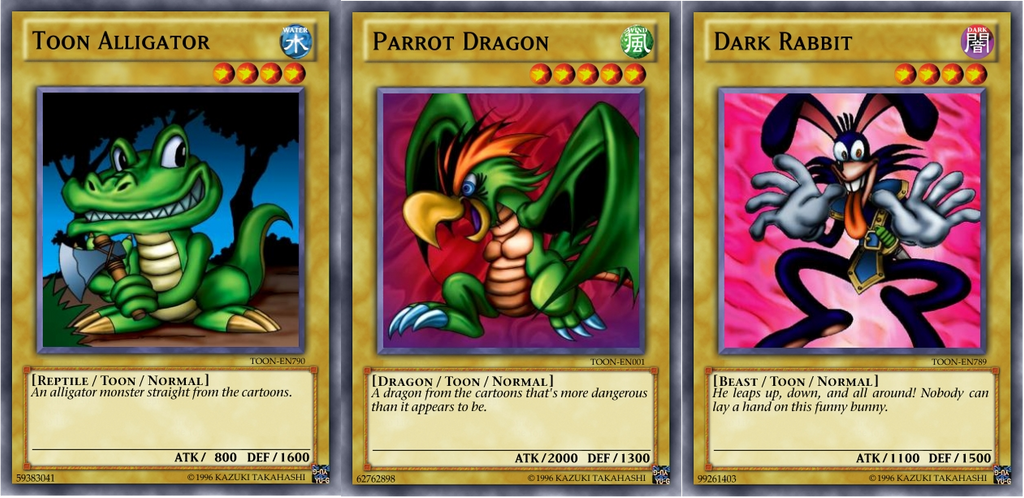 Yu-Gi-Oh! Vanilla Toons by Cyber-Axelknight on DeviantArt