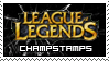 Personal Project: LoL ChampStamps by immature-giraffe