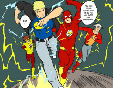 Kidlat and the Speedsters from DC