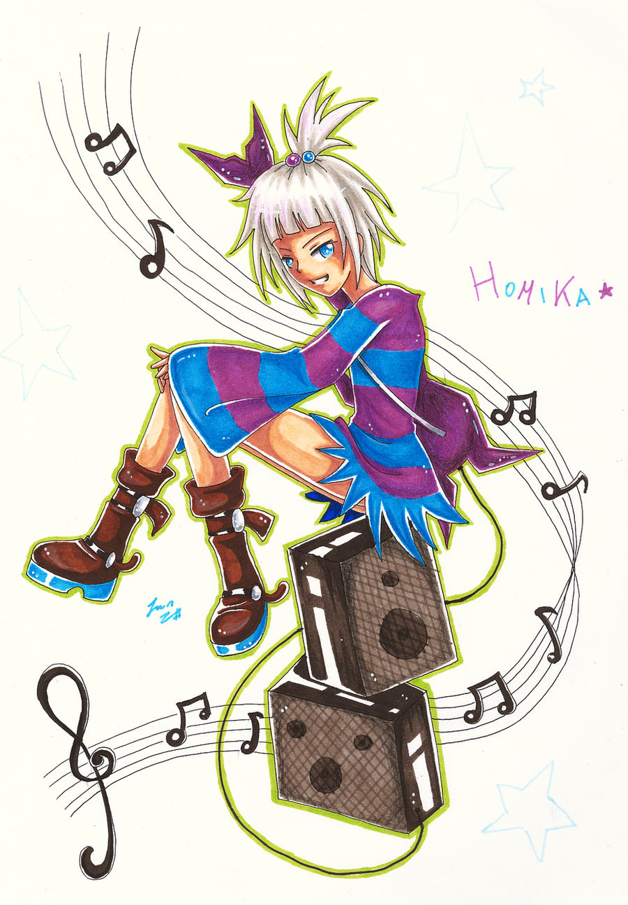 Copic Practise 01 - Homika