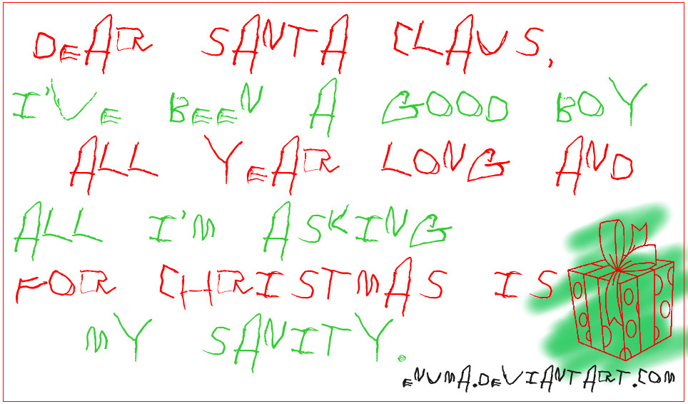 A Letter For Santa Claus