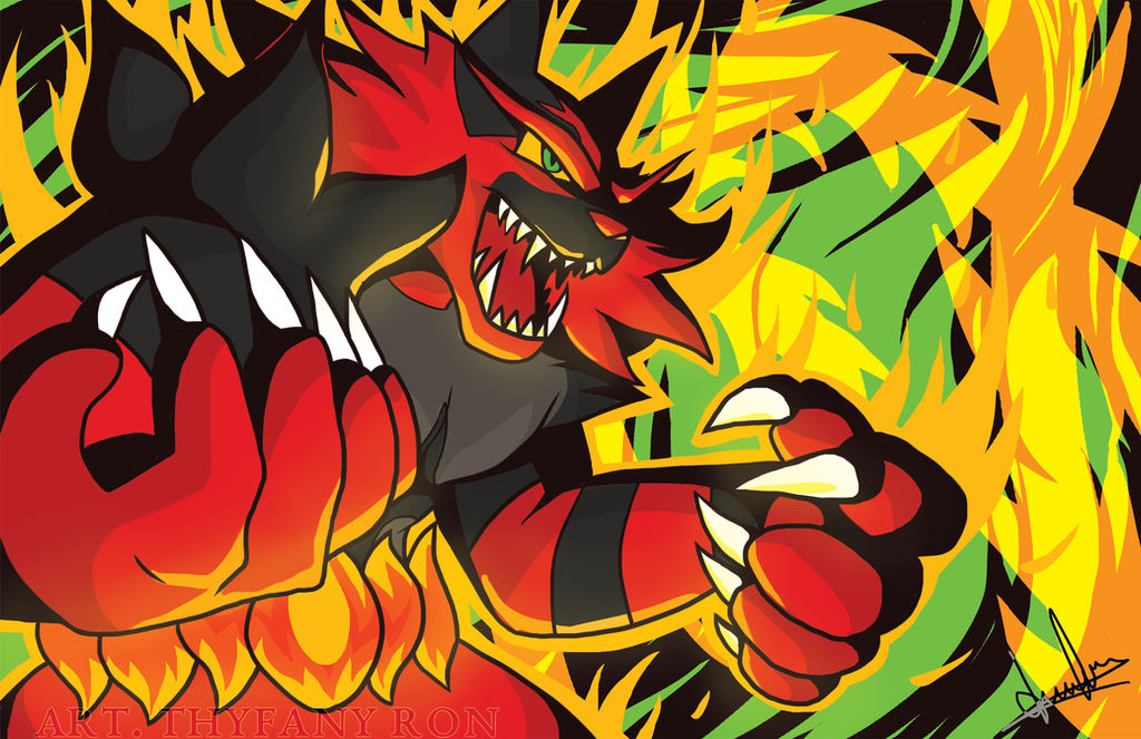 incineroar by NearTARC on DeviantArt