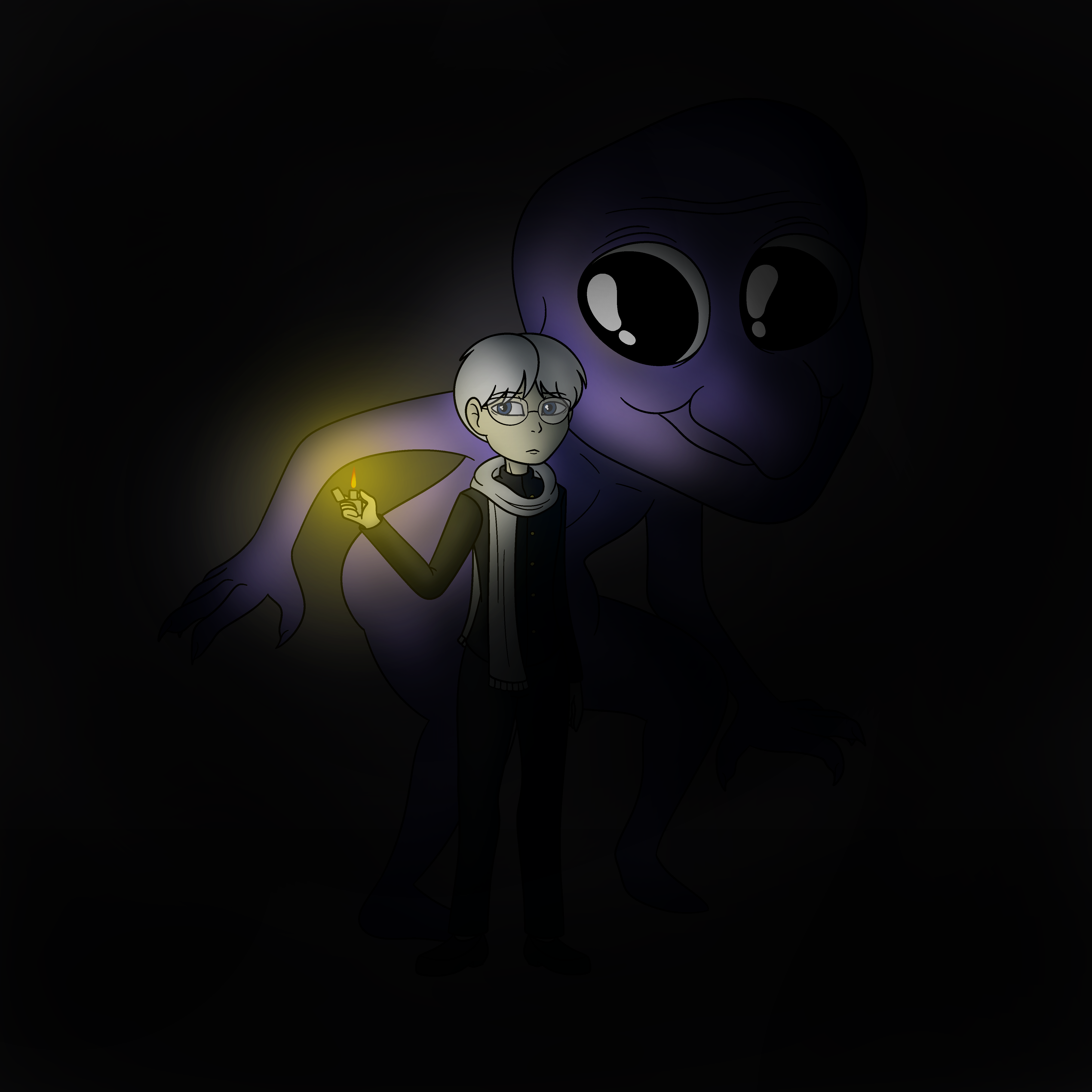 Ao Oni by Mickeymonster on DeviantArt