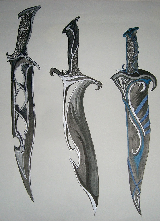 Elven weapons