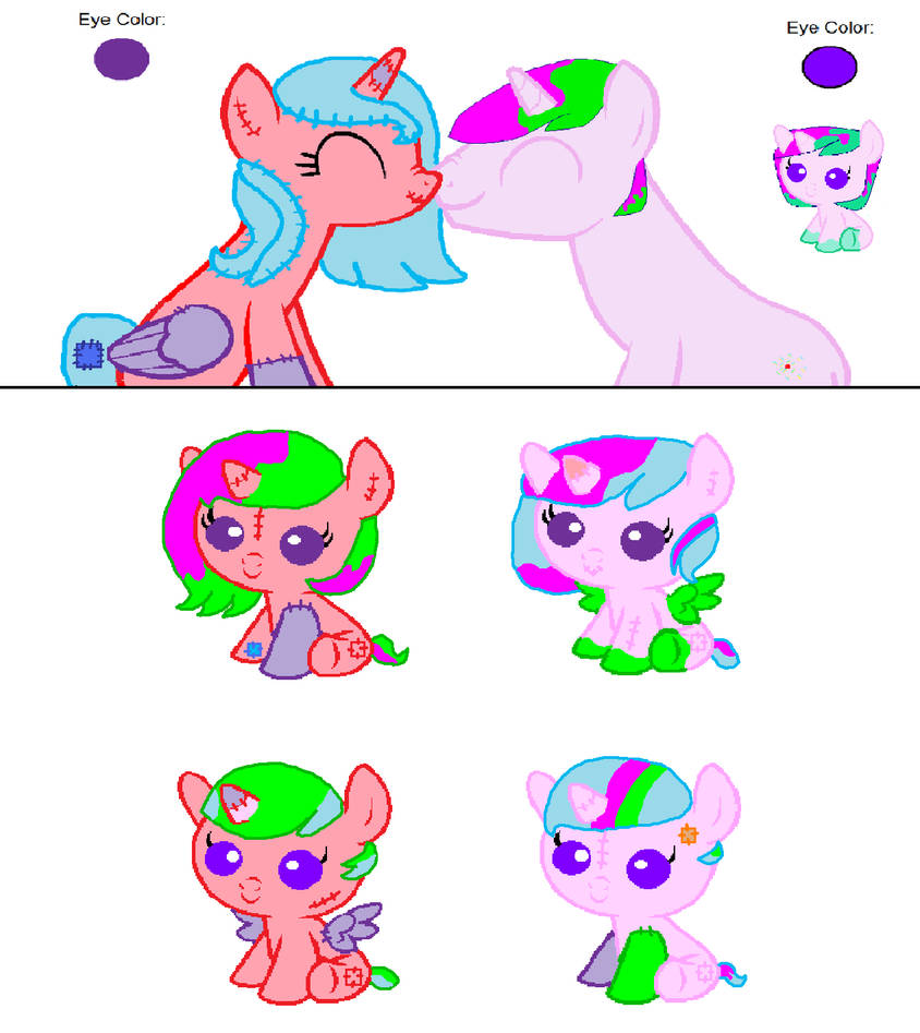 PrincessStuffed Hearts and Green-Foot R63 (closed) by StrawberryAurora ...