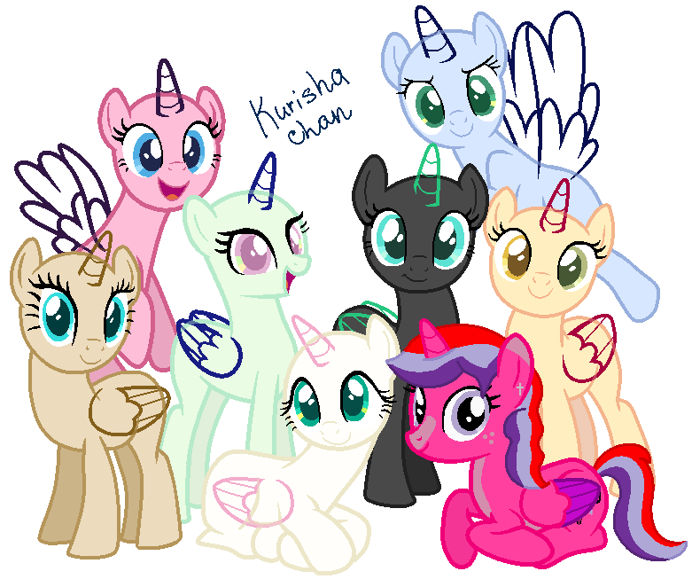 MLP Group Collab entry for BunnyAspen by StrawberryAurora on DeviantArt