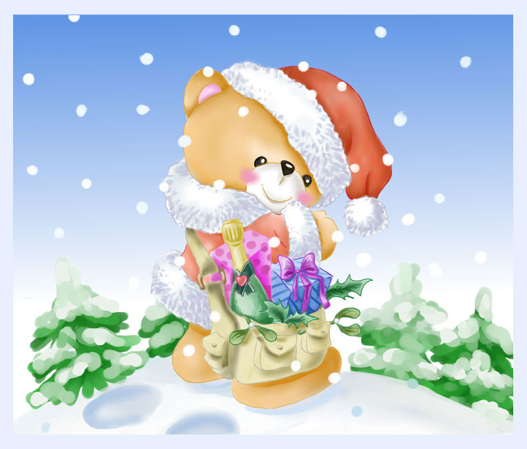 Christmas bear