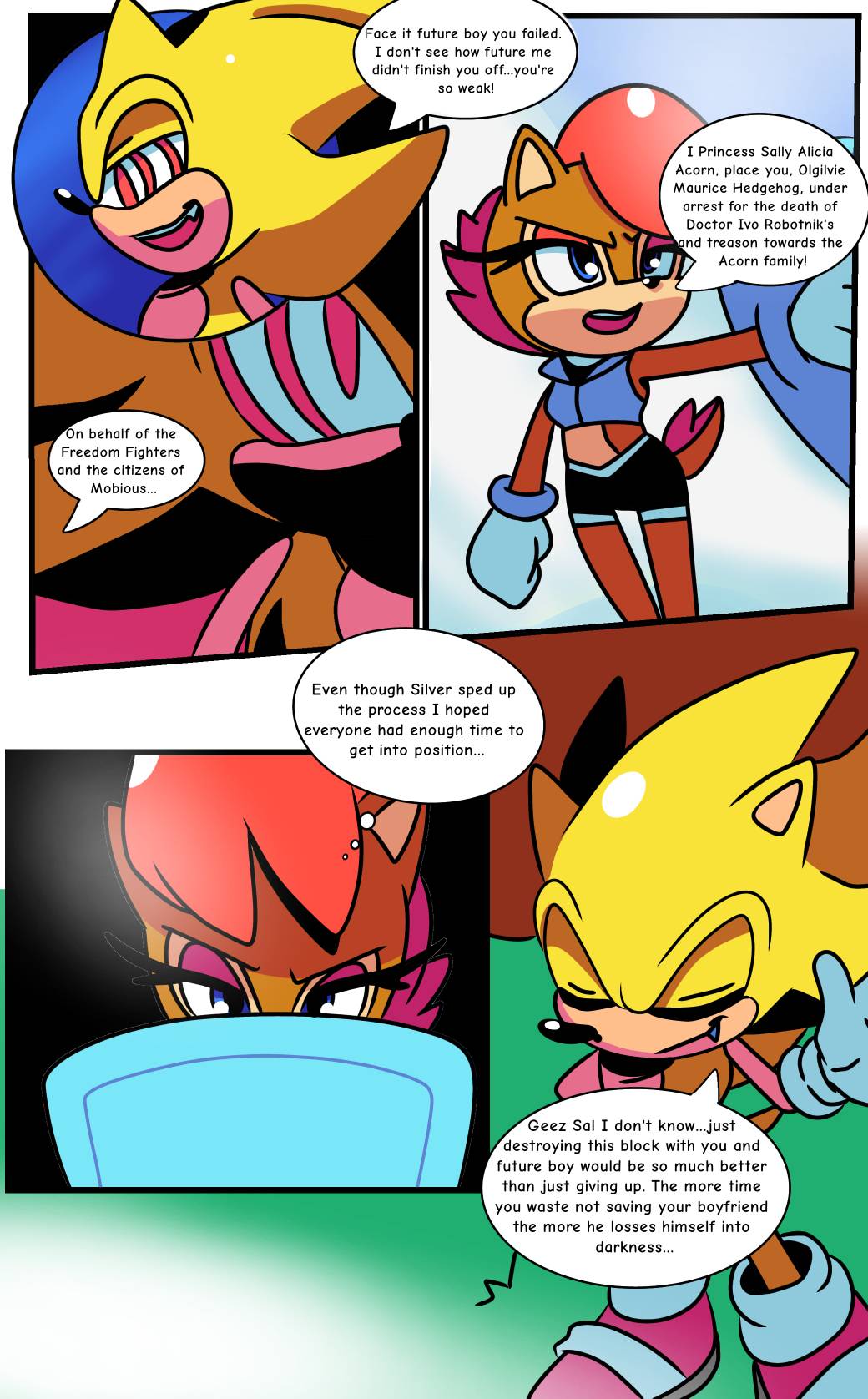 And then a Sonic Chaos remake by TheGoku7729 on DeviantArt