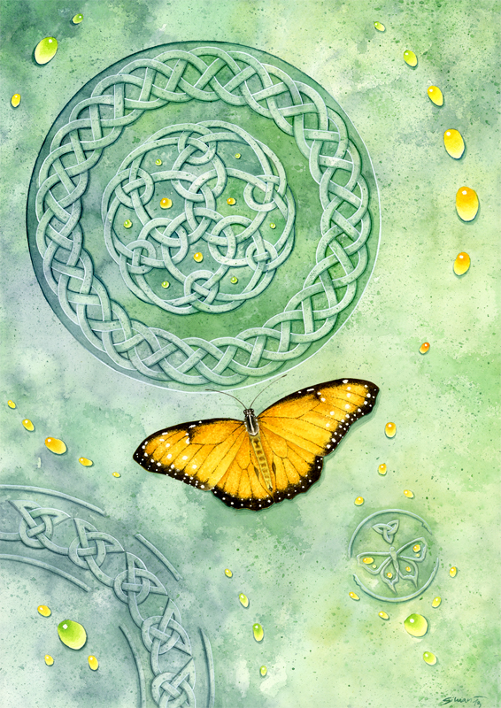 Celtic Butterfly by LucieOn