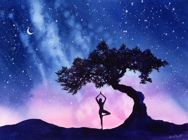 The Tree Pose by LucieOn The Tree Pose by LucieOn