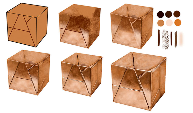 Step by step Copper Cube