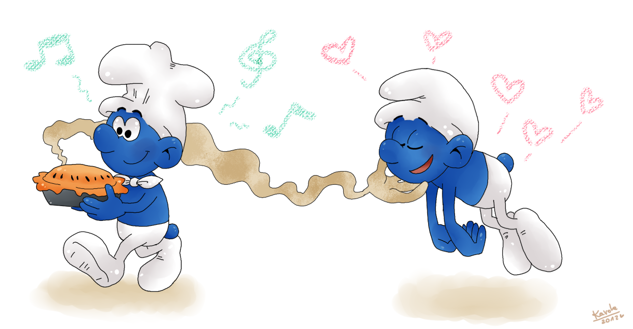 The Smurfs: Cake XD