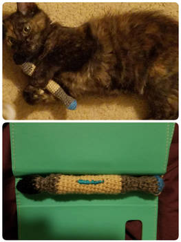 sonic screwdriver cat toy