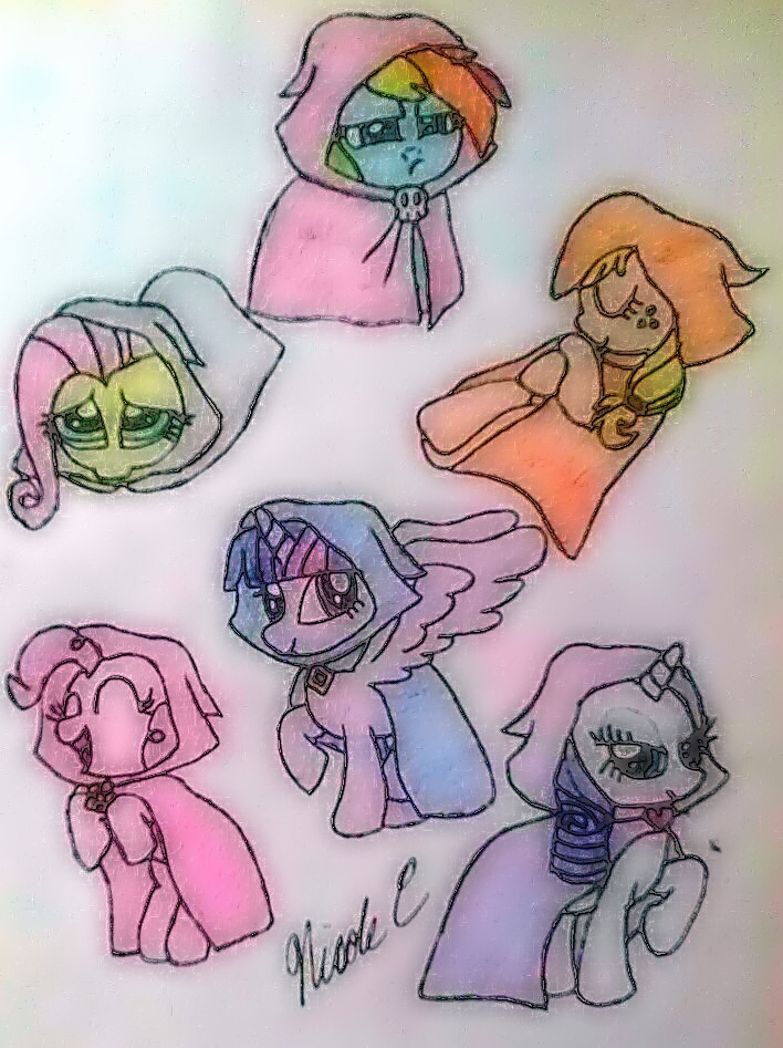 TTGxMLP: Colors of Mane Six