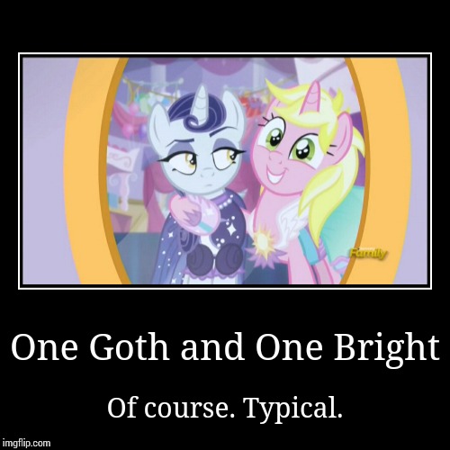 Goth and Bright: Opposites Attract