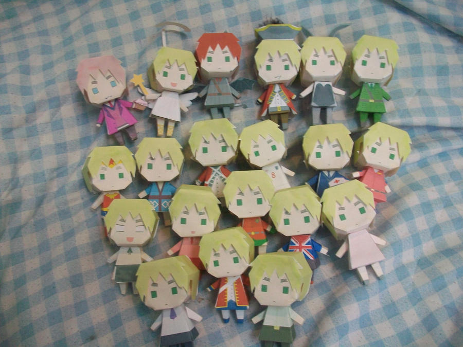 The English Army of Papercraft! by Scarlett0blivion on DeviantArt