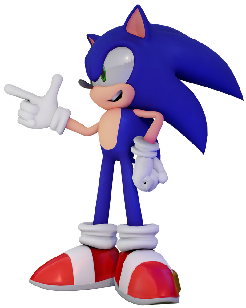 Sonic Render by RaggedySLG3 on DeviantArt